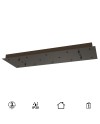 MODULAR LIGHT * BASE RECTANGULAR 14L -  NEGRO