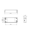 MODULAR LIGHT * DRIVER 24V 8W ON//OFF