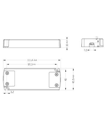 MODULAR LIGHT * DRIVER 24V 10W TRIAC