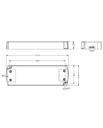 MODULAR LIGHT * DRIVER 24V 50W TRIAC