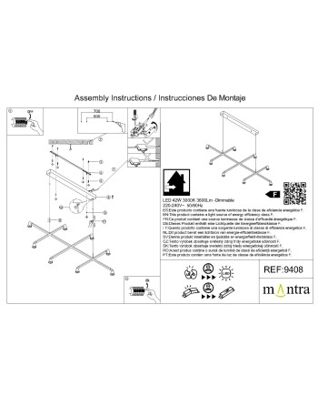 AFRICA * LÁMPARA LED 42W+ DIMABLE (TRIAC)