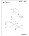 AFRICA * LÁMPARA LED 29W+ DIMABLE (TRIAC)