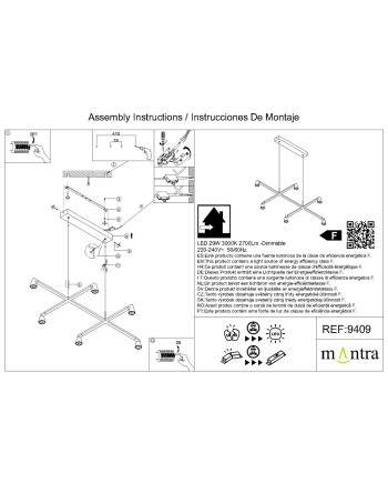 AFRICA * LÁMPARA LED 29W+ DIMABLE (TRIAC)
