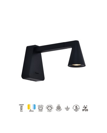 ÁFRICA * APLIQUE LED  5W CON INTERRUPTOR