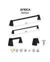 AFRICA * APLIQUE LED  5W SIN INTERRUPTOR