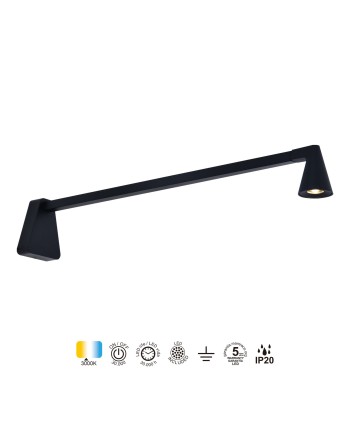 AFRICA * APLIQUE LED  5W SIN INTERRUPTOR
