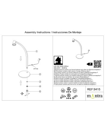 AFRICA * SOBREMESA LED 6W