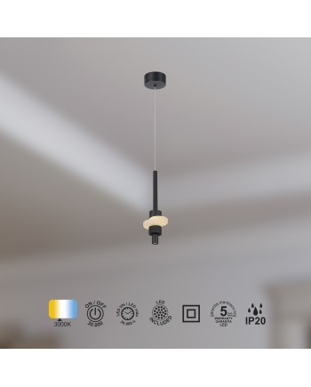 BETTY * COLGANTE NEGRO ALABASTRO