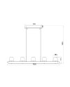ALABASTRO * LÁMPARA LED - 3000K - 55W - PEQUEÑA - DIMABLE TRIAC