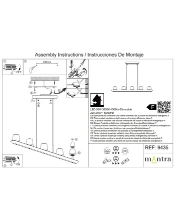 ALABASTRO * LÁMPARA LED - 3000K - 55W - PEQUEÑA - DIMABLE TRIAC