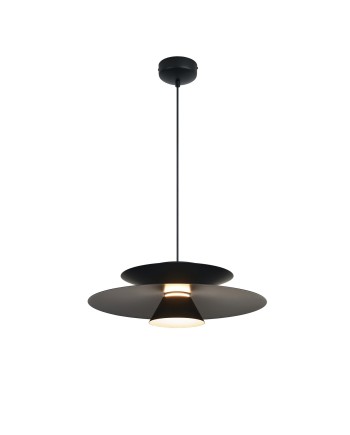ESTRELLA * COLGANTE LED - 12W - NEGRO DIMABLE TRIAC