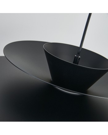 ESTRELLA * COLGANTE LED - 12W - NEGRO DIMABLE TRIAC