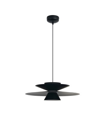 ESTRELLA * COLGANTE LED - 12W - NEGRO DIMABLE TRIAC