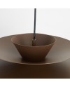 ESTRELLA * COLGANTE LED - 12W - CAFÉ OSCURO DIMABLE TRIAC