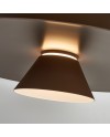ESTRELLA * COLGANTE LED - 12W - CAFÉ OSCURO DIMABLE TRIAC