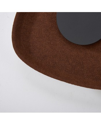 ACUSTIC * APLIQUE LED 5W - 26 CM - CAFÉ