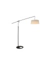 RUTI * PIE DE SALON NEGRO - SIN PANTALLA - BOMBILLA INCLUIDA