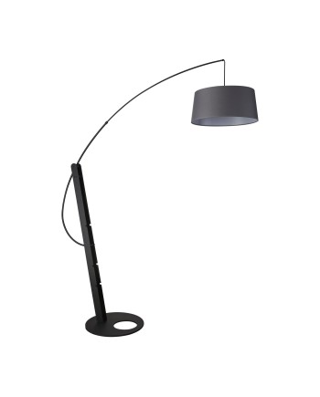 RICCA * PIE DE SALON NEGRO - SIN PANTALLA - BOMBILLA INCLUIDA