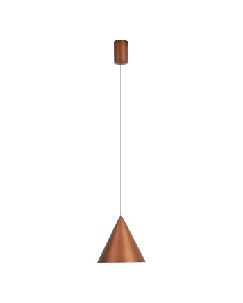 CONO * COLGANTE LED 10W - COBRE - 18 CM - DIMABLE TRIAC