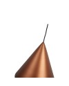 CONO * COLGANTE LED 10W - COBRE - 18 CM - DIMABLE TRIAC