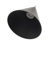 CONO * COLGANTE LED 10W - NEGRO - 18 CM - DIMABLE TRIAC