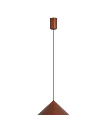 CONO * COLGANTE LED 10W - COBRE - 24 CM - DIMABLE TRIAC