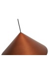 CONO * COLGANTE LED 10W - COBRE - 24 CM - DIMABLE TRIAC