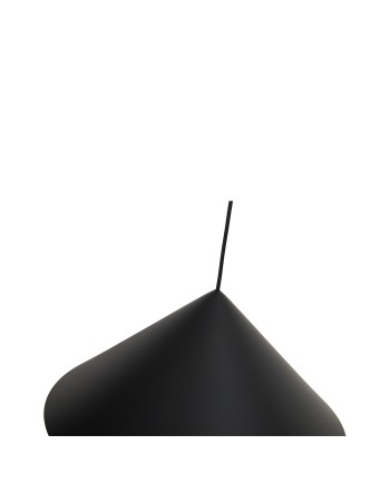 CONO * COLGANTE LED 10W - NEGRO - 24 CM - DIMABLE TRIAC