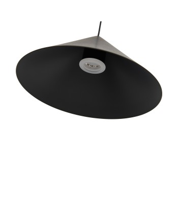 CONO * COLGANTE LED 10W - NEGRO - 24 CM - DIMABLE TRIAC