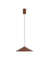 CONO * COLGANTE LED 10W - COBRE - 30 CM - DIMABLE TRIAC
