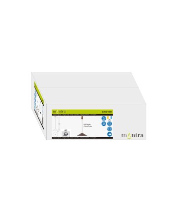 CONO * COLGANTE LED 10W - COBRE - 30 CM - DIMABLE TRIAC