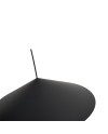 CONO * COLGANTE LED 10W - NEGRO - 30 CM - DIMABLE TRIAC