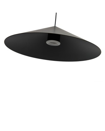 CONO * COLGANTE LED 10W - NEGRO - 30 CM - DIMABLE TRIAC