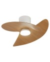 ONA * PLAFÓN / VENTILADOR  - BLANCO-MADERA