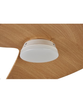 ONA * PLAFÓN / VENTILADOR  - BLANCO-MADERA