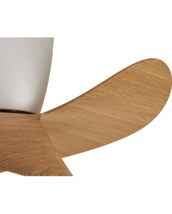 ONA * PLAFÓN / VENTILADOR  - BLANCO-MADERA