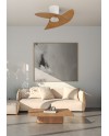 ONA * PLAFÓN / VENTILADOR  - BLANCO-MADERA