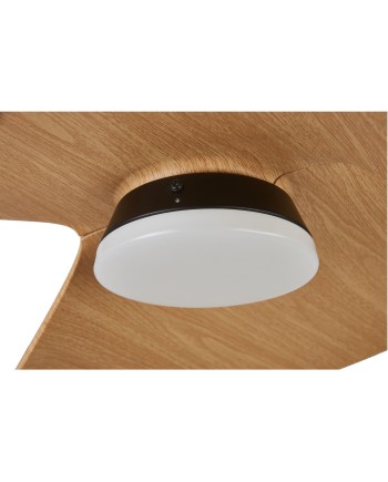 ONA * PLAFÓN / VENTILADOR  - NEGRO-MADERA