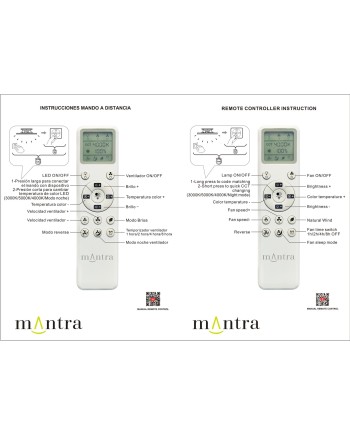 ONA * PLAFÓN / VENTILADOR  - NEGRO-MADERA