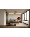 ONA * PLAFÓN / VENTILADOR  - NEGRO-MADERA