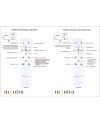 LUNA  M * VENTILADOR MEDIANO LED - BLANCO