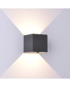 Davos * Aplique Exterior Led* 2*6W 4000K Gris Oscuro