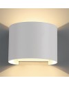 DAVOS * APLIQUE EXTERIOR LED R.* 2*6W 2700K DIMABLE BLANCO