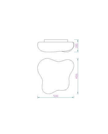 EOS * PLAFÓN 4L***IP44