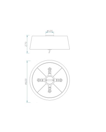 ***OFER/DES*** NINETTE*CU*B* PLAFÓN 4L