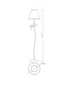 ***OFER/DES*** PAOLA*PLATA* PIE DE SALON 1L