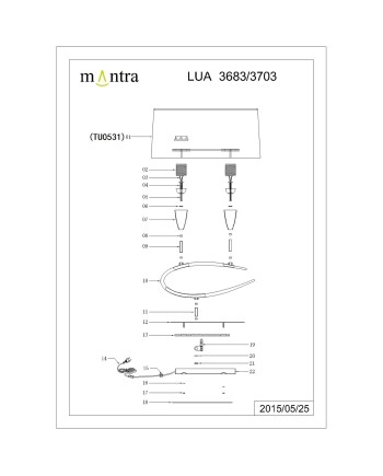***OFER/DES*** LUA CENIZA * SOBREMESA 2L