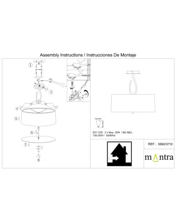 ***OFER/DES*** LUA CENIZA * SEMIPLAFÓN 2L