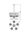 ***OFER/DES*** LOEWE CROMO * LÁMPARA 5L