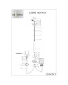 ***OFER/DES***  LOEWE CUERO * LÁMPARA 5L